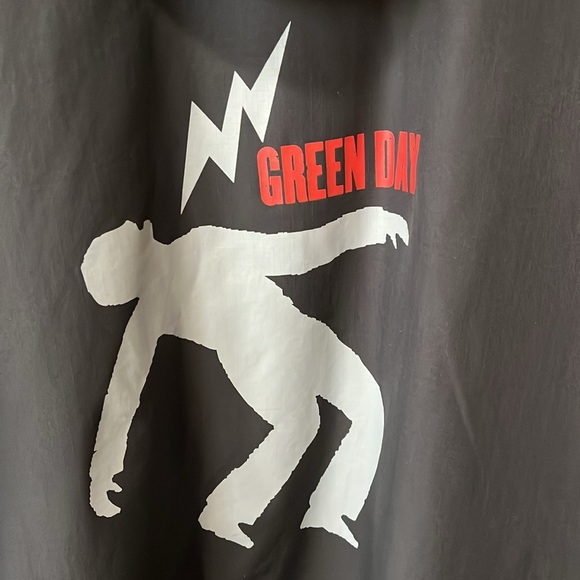 Green Day Ed and Ted’s Lighting Rain Parka Men’s 2XL Black - Picture 3 of 6